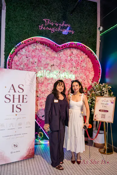 Guests at the As She Is Founding Brunch