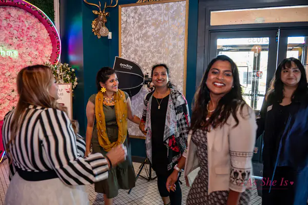 Guests at the As She Is Founding Brunch