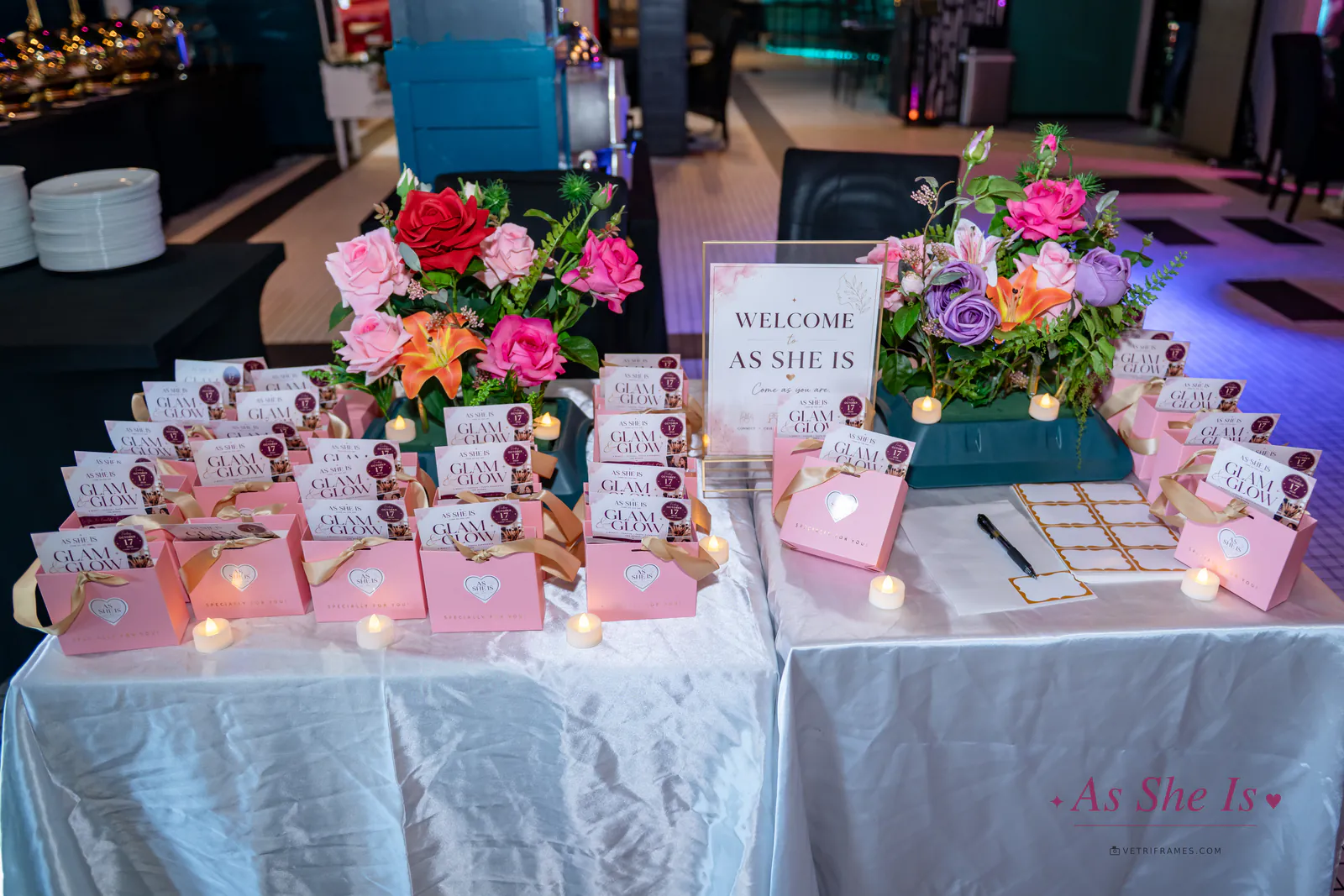 Women gathered together at the As She Is Founding Brunch in Northern Virginia