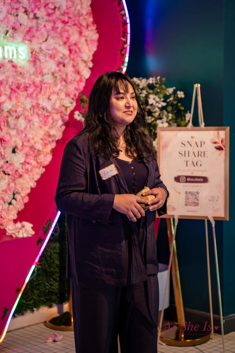 Filora, the founder of As She Is